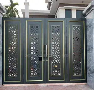 CNC Laser Cutting Design Gate Fabrication