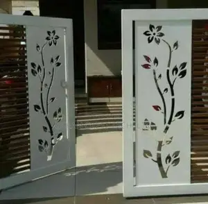 CNC Laser Cutting Designs for Gate Fabrication