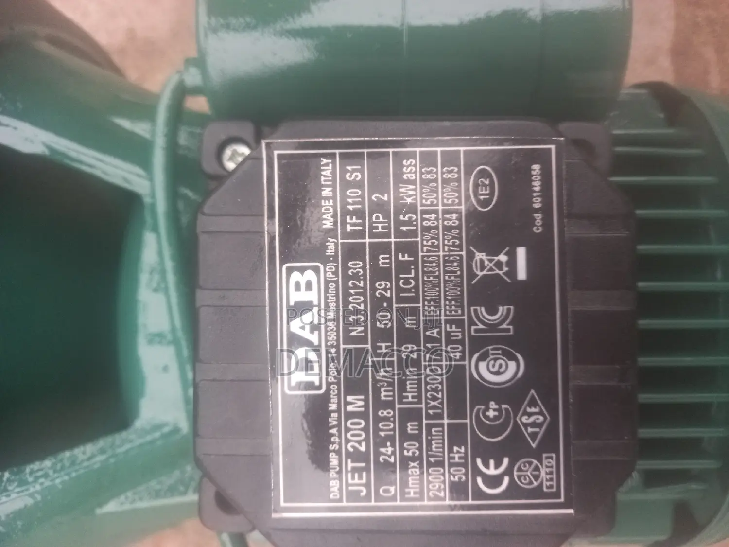 Dab Surface Pump Machine 2hp