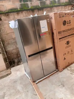 Original Side by Side LG Refrigerator in Silver