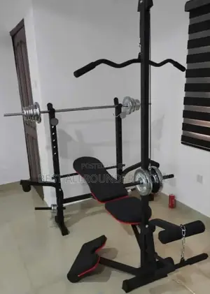 Brand New Weight Bench With Lat Pull Down