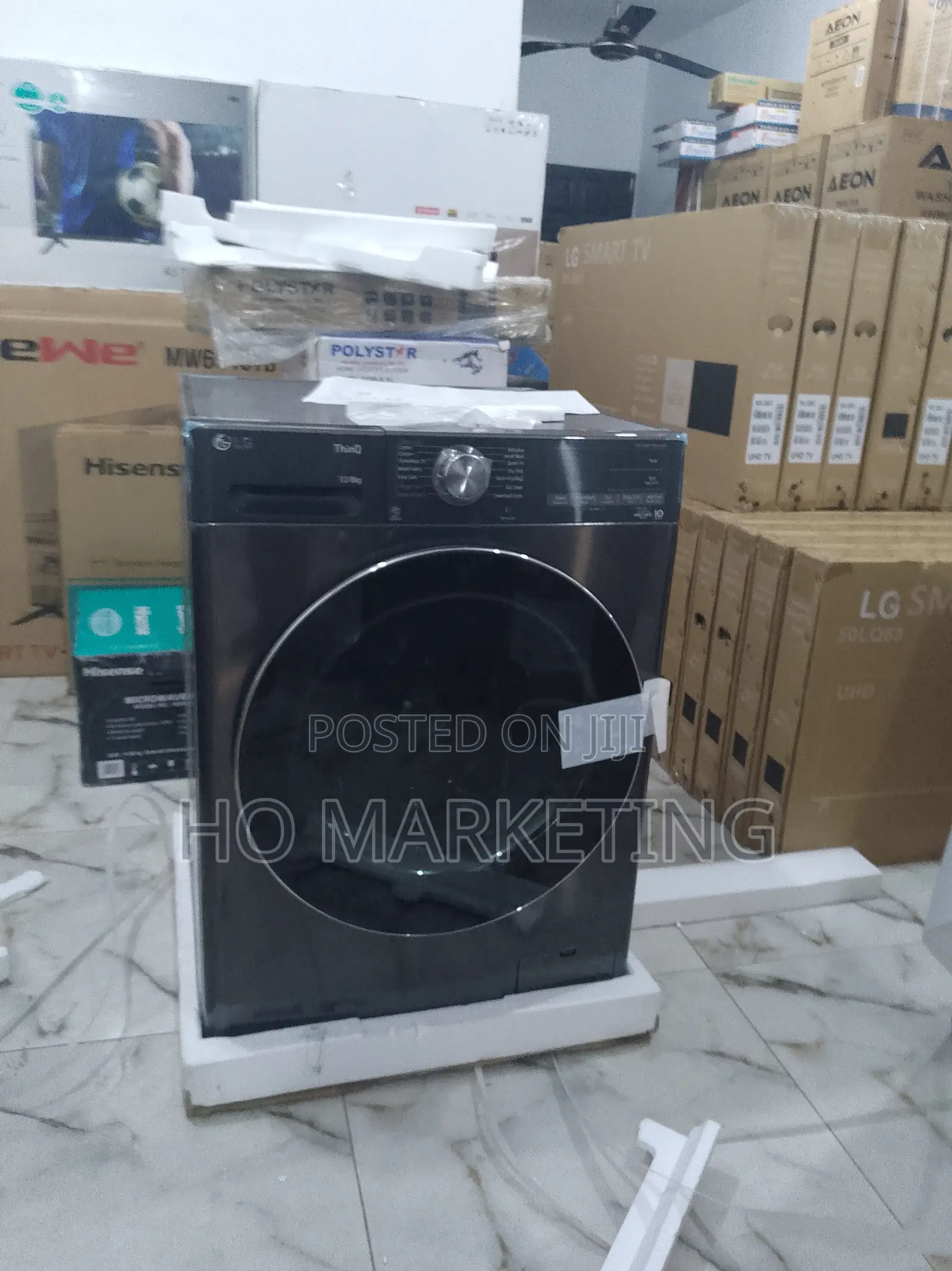Powerful 12kg Front Load Washing Machine 4v9bcp2ee