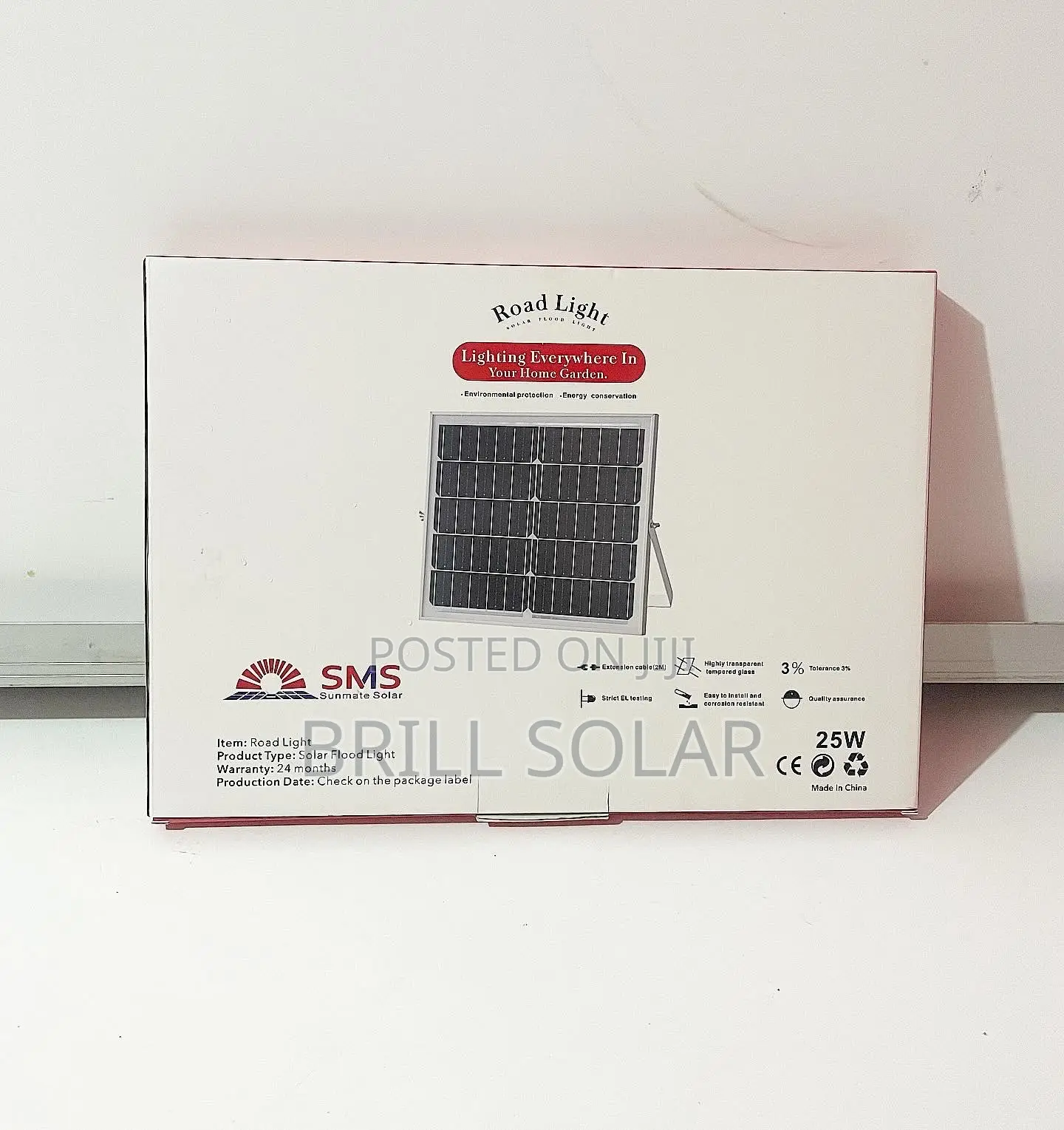 150w SMS Solar Flood Light - Road Light