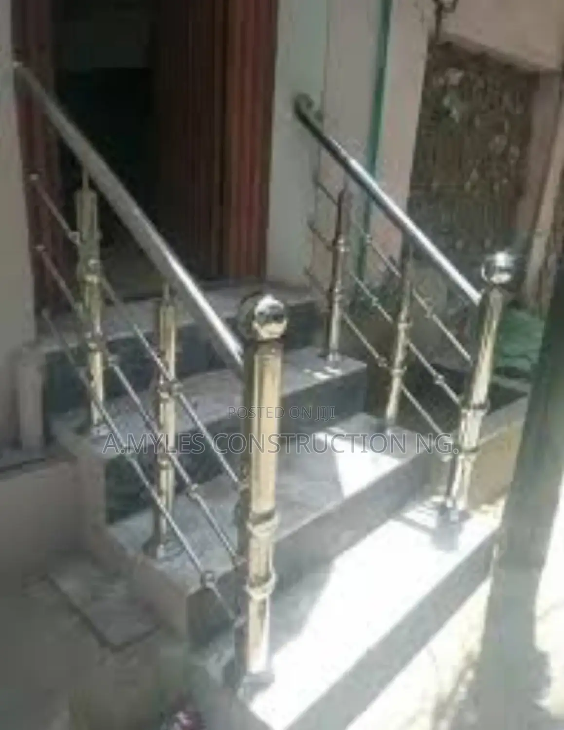 Stire Silver Stanless Steel Handrail