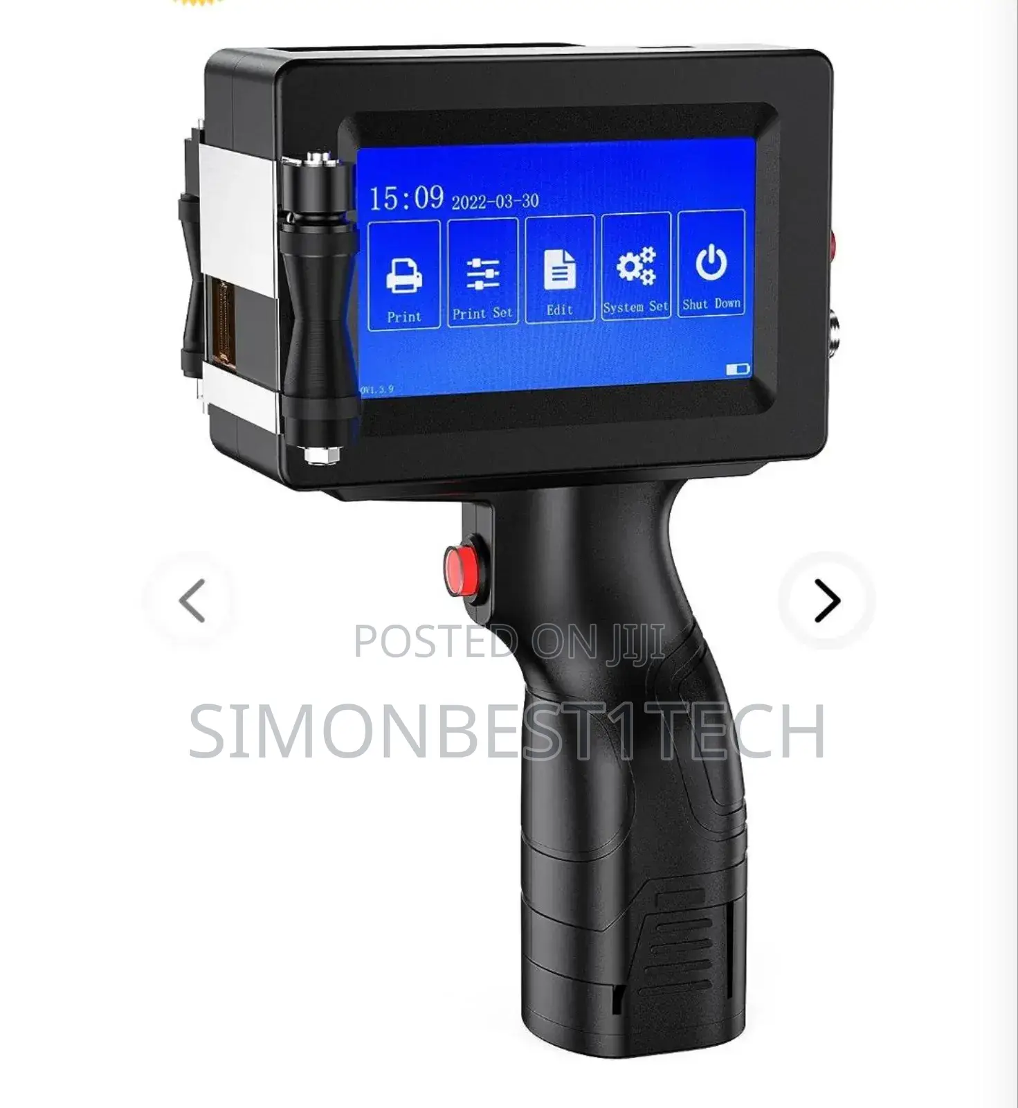 Intelligent Handheld Inkjet Printer