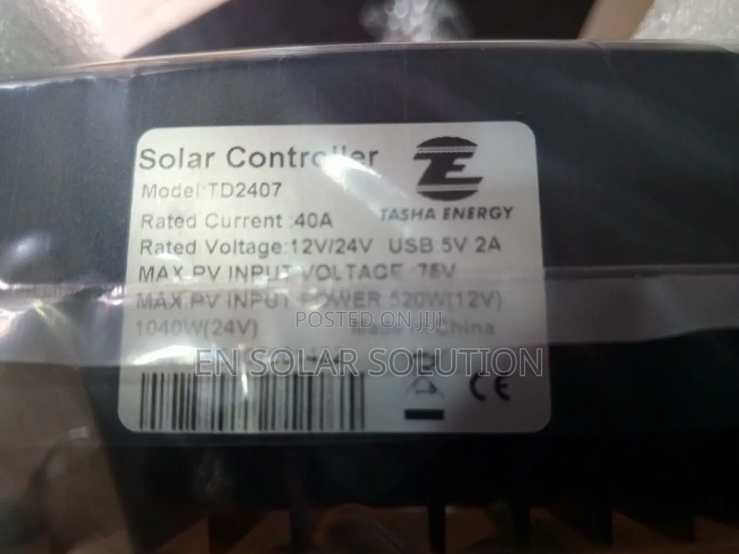 40A MPPT Tasha Energy Charge Controller Available