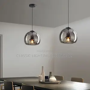 Nordic Glass Pendant Light LED Luxury Minimalist Light