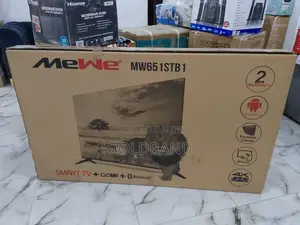 Available Brand New 65"Mewe Smart Tv -MW651STB1