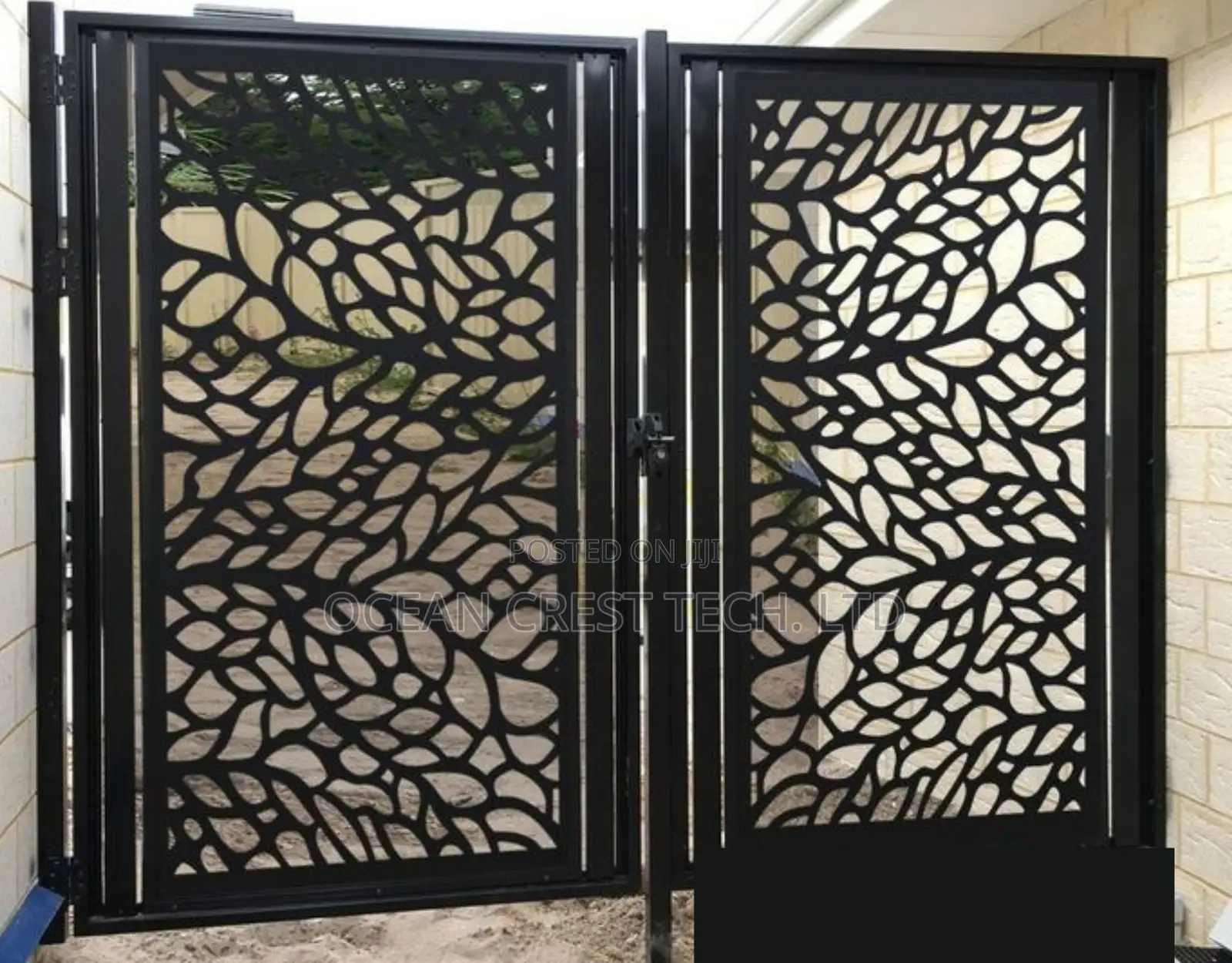 CNC Laser Cutting Designs for Gate