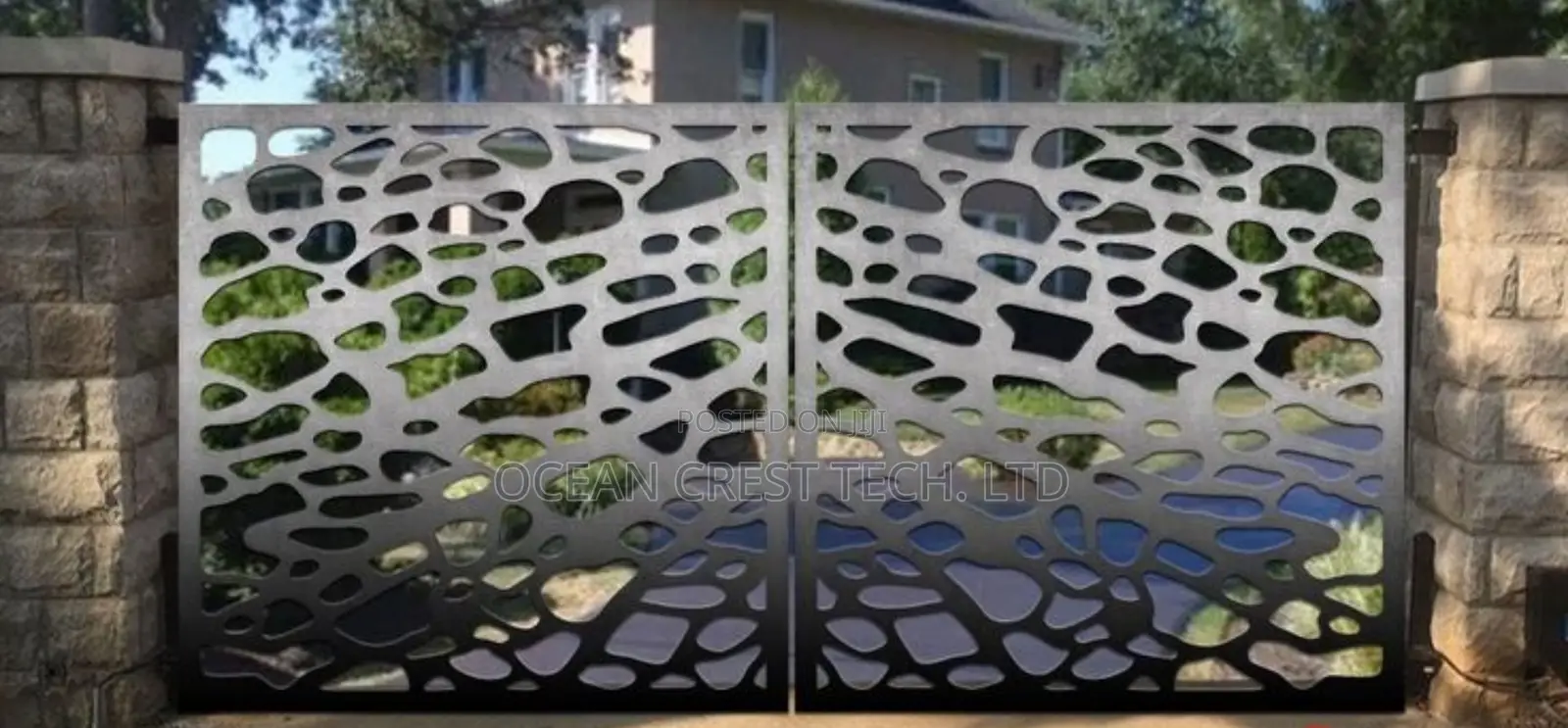 CNC Laser Cutting Designs for Gate