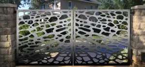 CNC Laser Cutting Designs for Gate