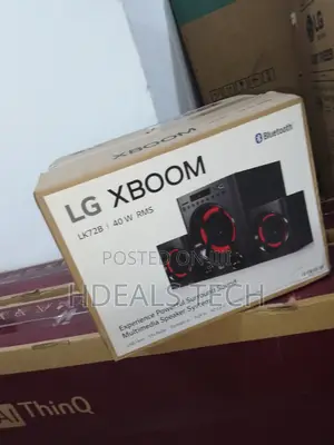 Bluetooth Home Theater Audio Speaker - LG XBOOM SOUNDBAR.