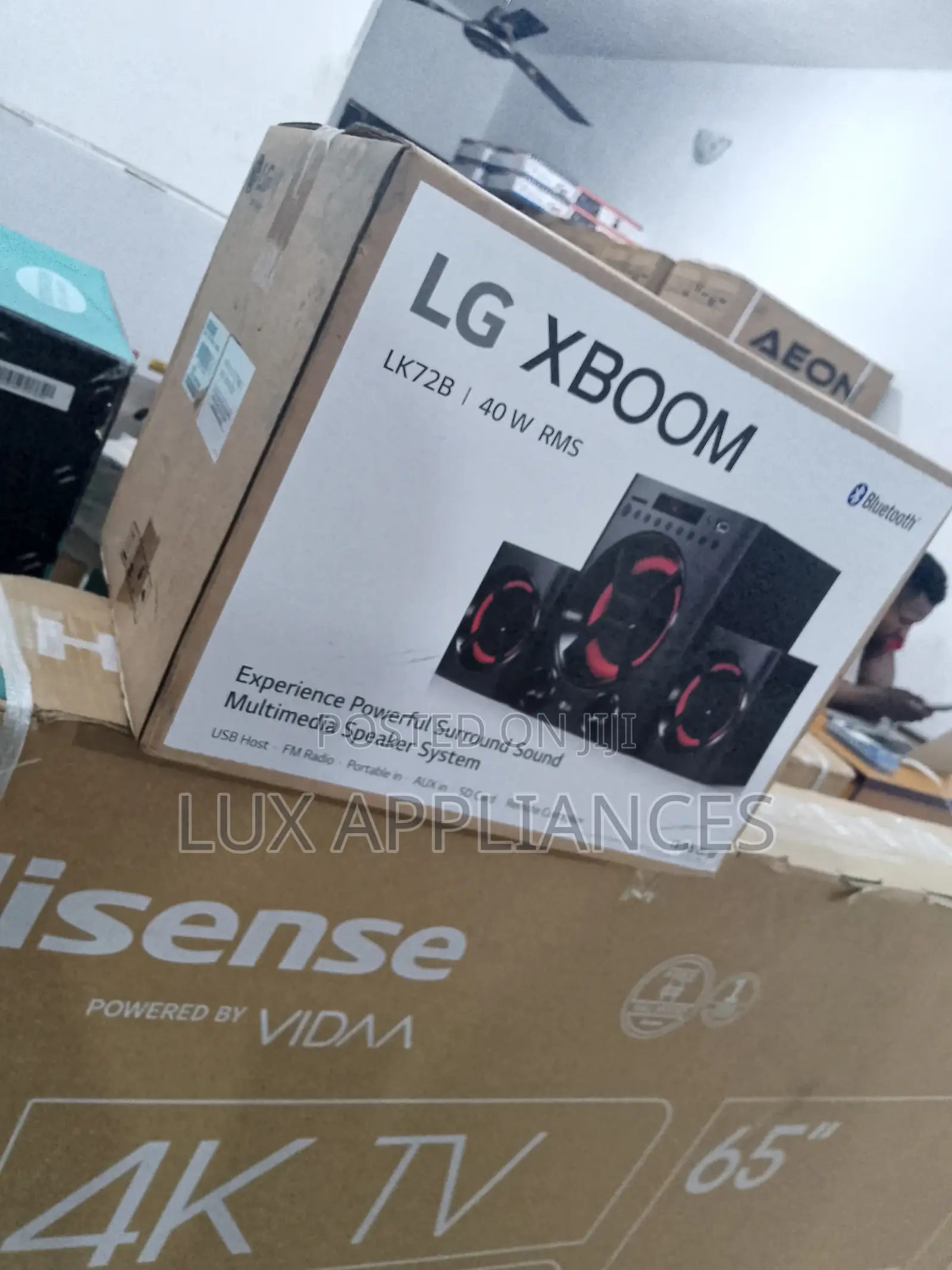 The New Lg Xboom Player