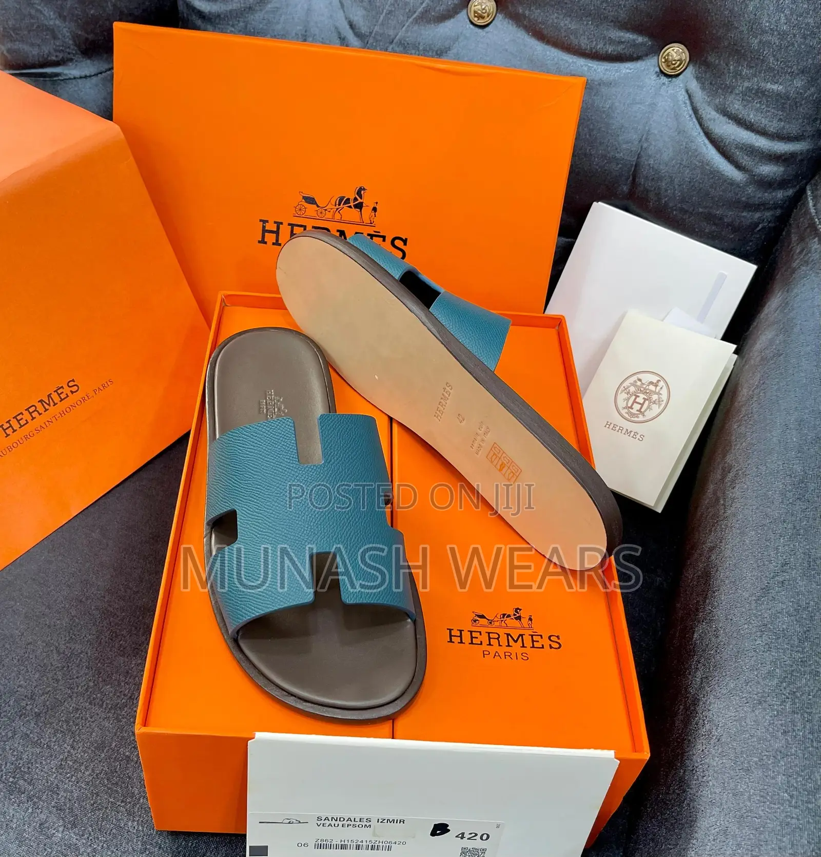 Luxury Hermes Slipers