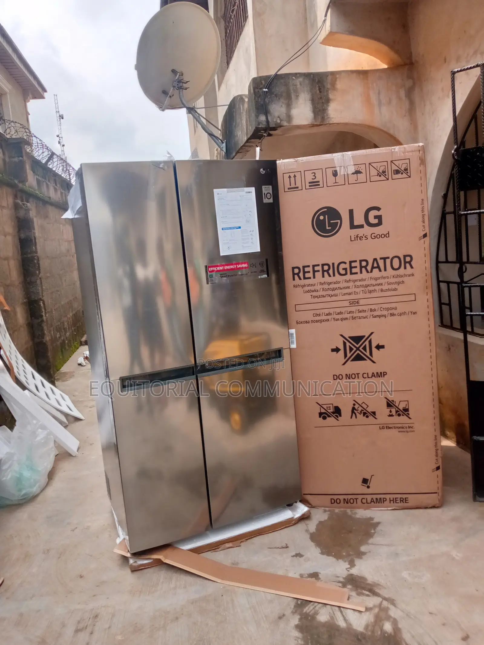 Latest LG Side by Side Silver Refrigerator