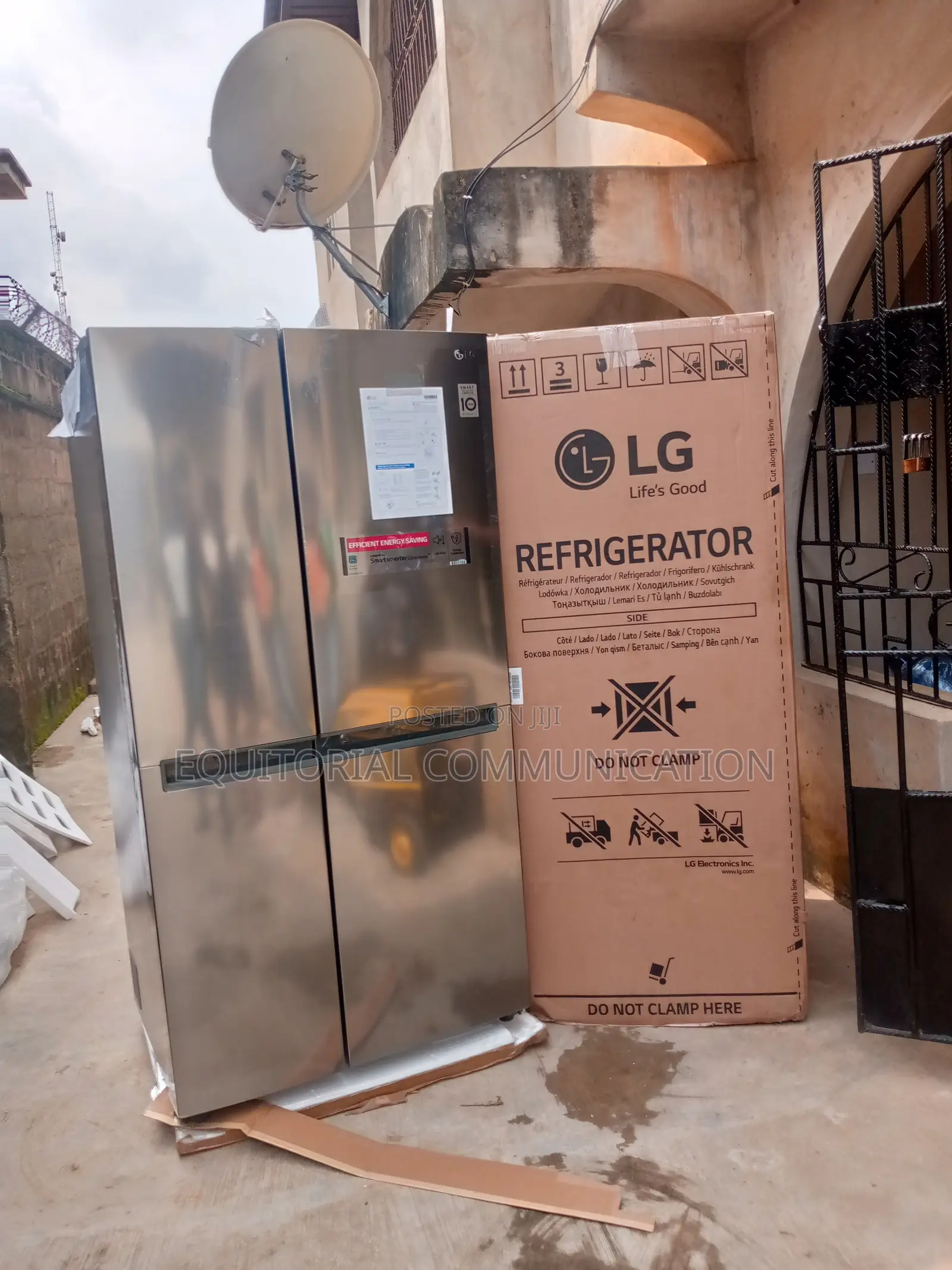 Latest LG Side by Side Silver Refrigerator