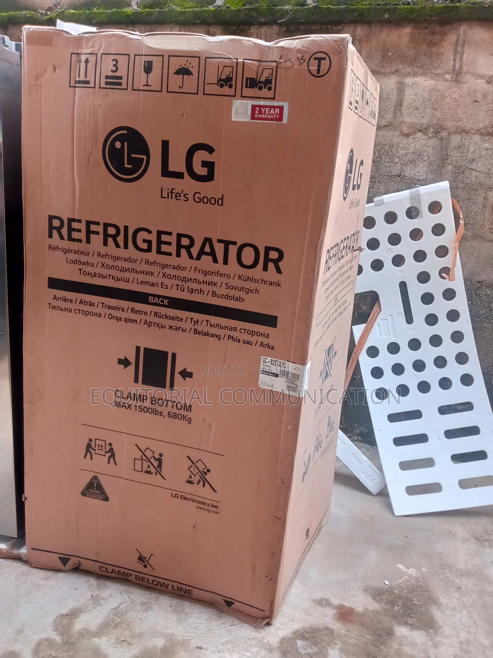 Fast Selling Side by Side LG Refrigerator