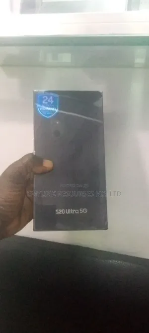 New Samsung Galaxy S20 Ultra 5G 256 GB Black