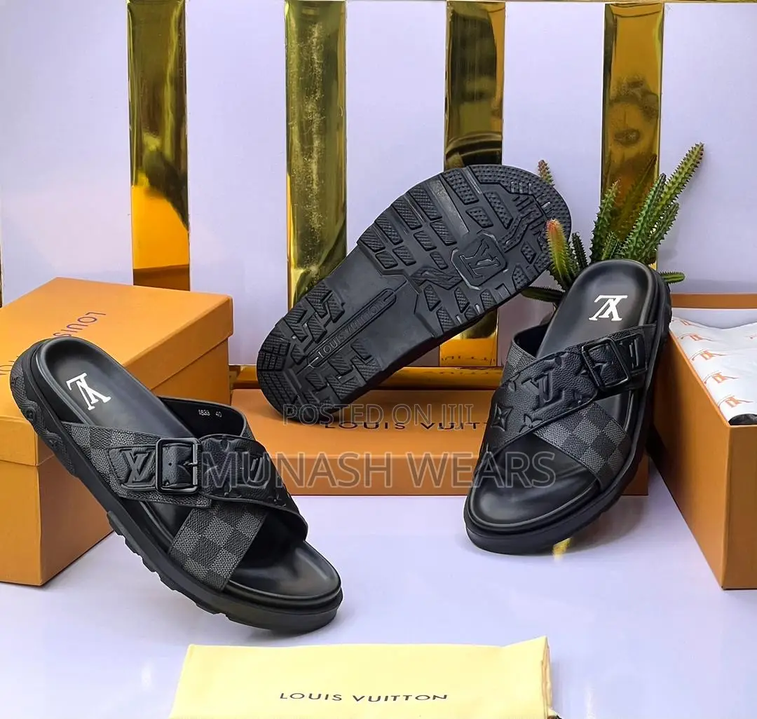 Luxury Original Leather Slipers