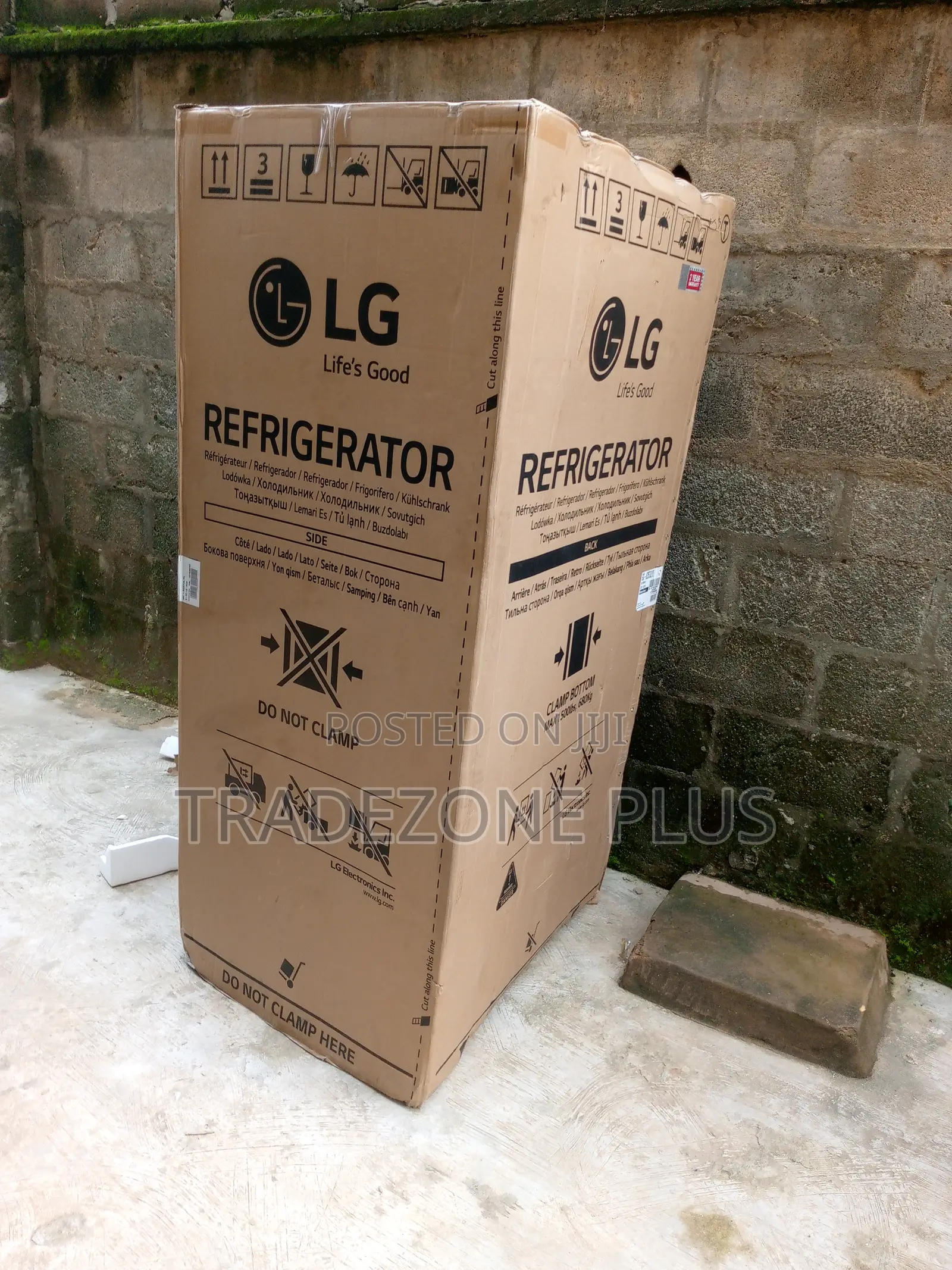 Double Door LG Side-by-Side Freezing Refrigerator