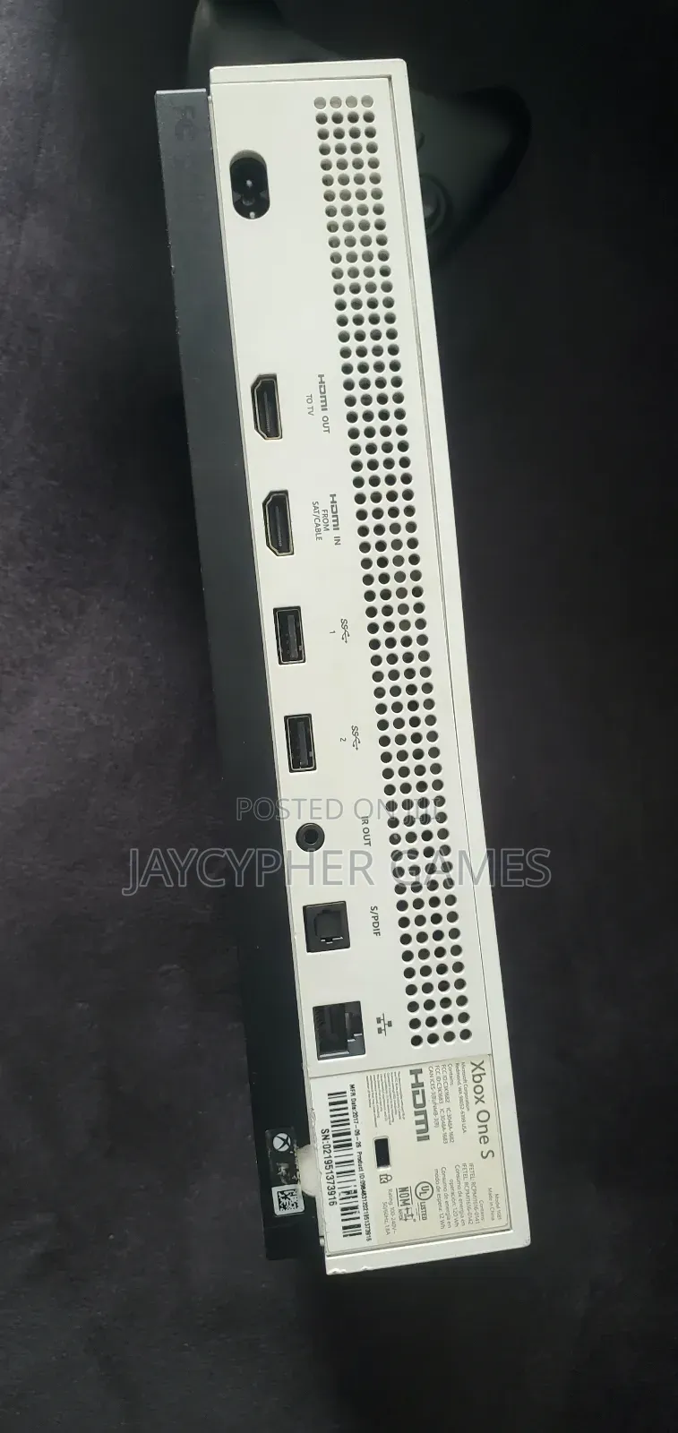 Xbox One S