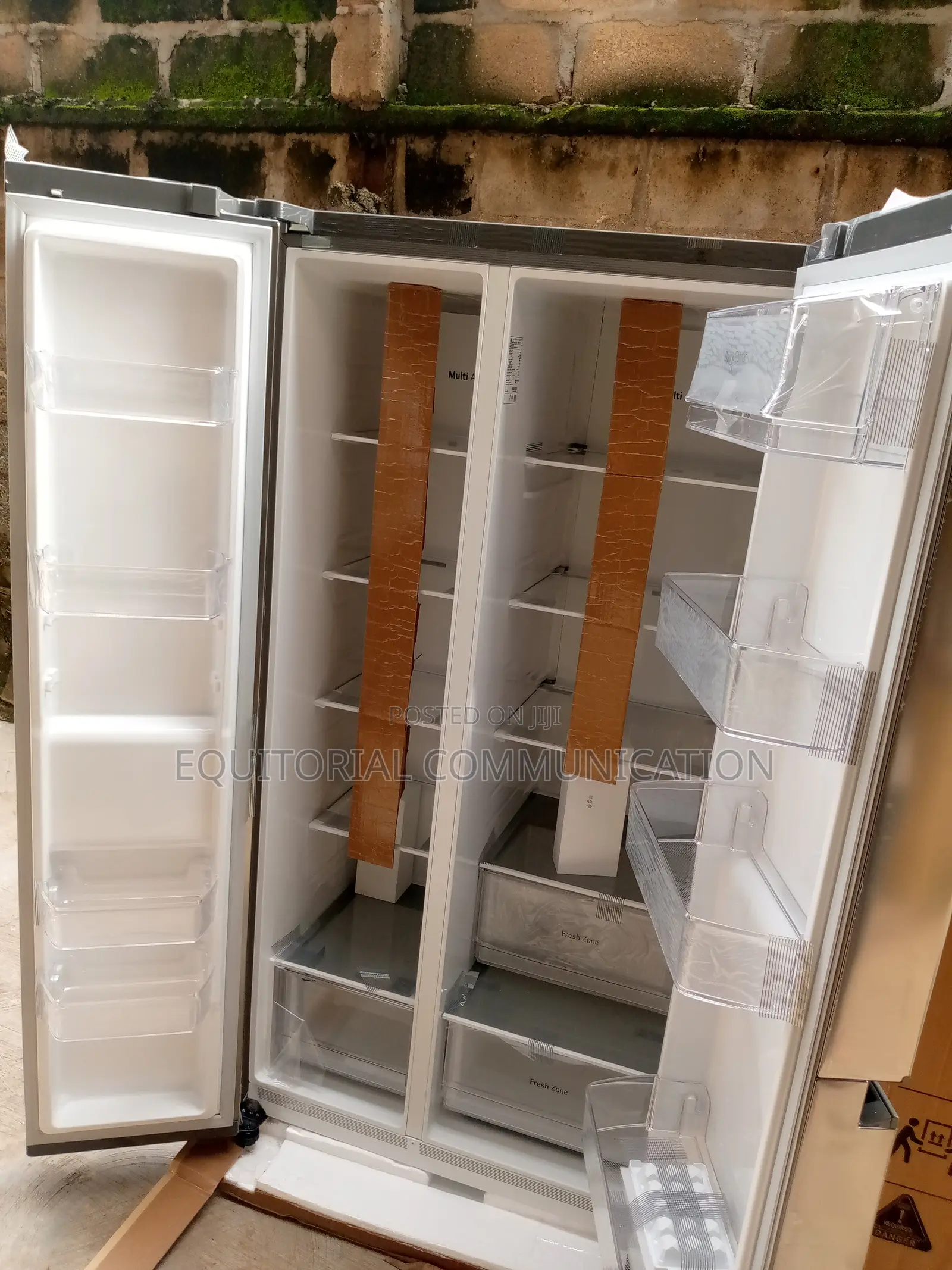 Newly Built Side-by Side LG Refrigerator 