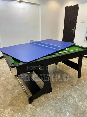 Photo - 6feet 2 In 1 Snooker And Table Tennis Top FX4