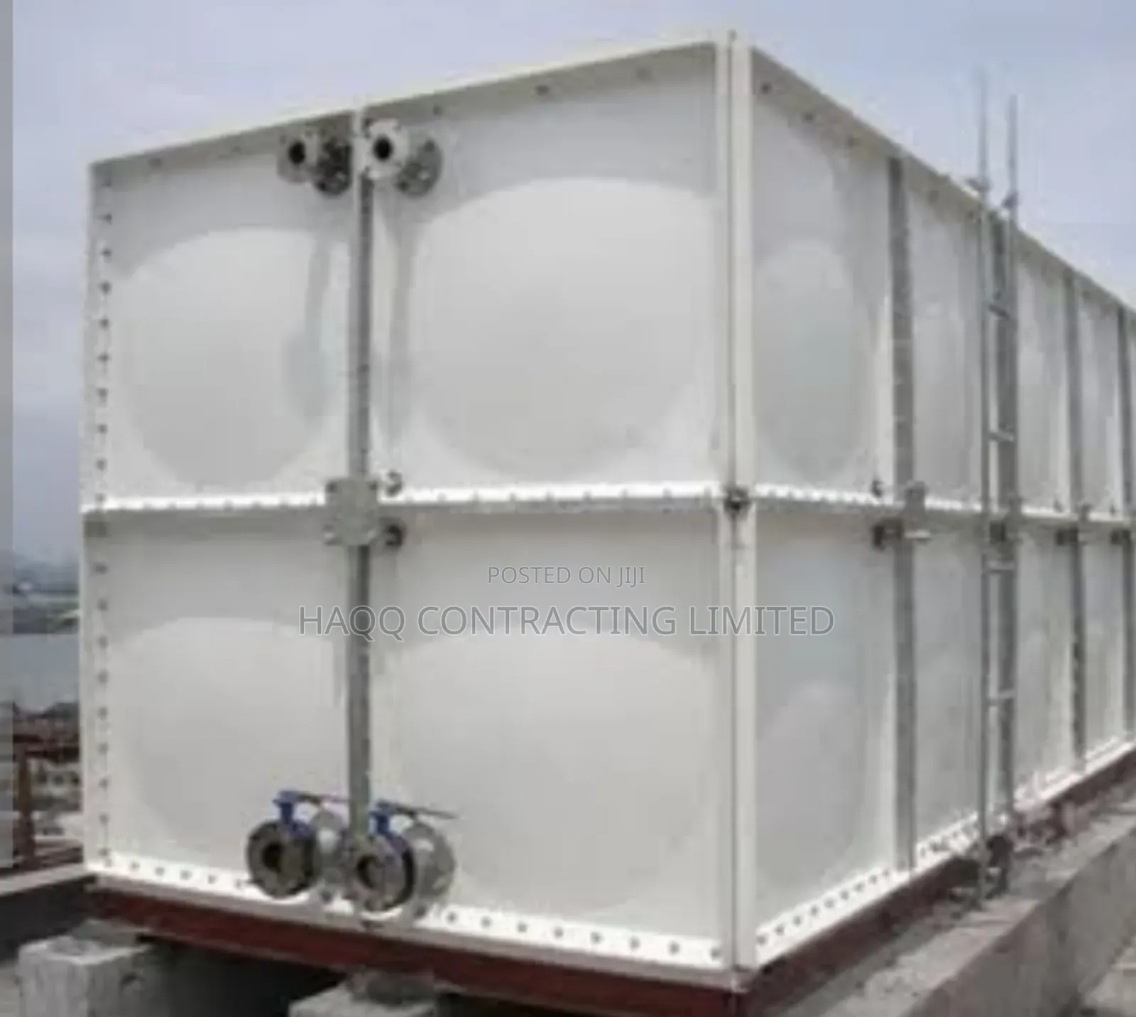 FRP/GRP Water Tank Construction