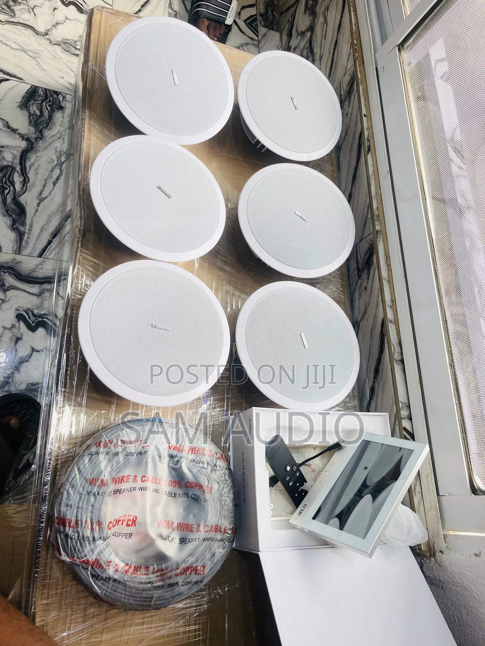 Alexa Inwall and Six Ceiling Speaker