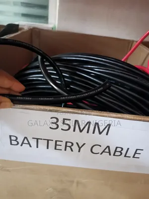Galaxy Solar 35mm Battery Cable Dc Red/Black