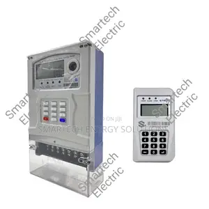 Dual Keypad Three Phase Prepaid Energy Check Meter With Ciu