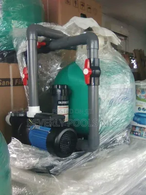 Filter Pot Together With Pump
