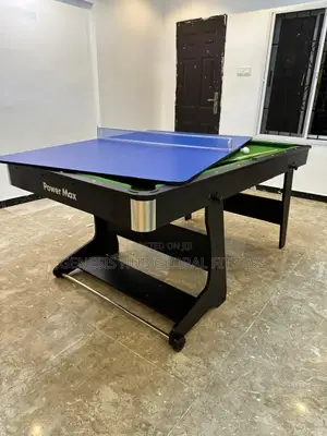 2 In 1 6feet Snooker Board And Table Tennis Game