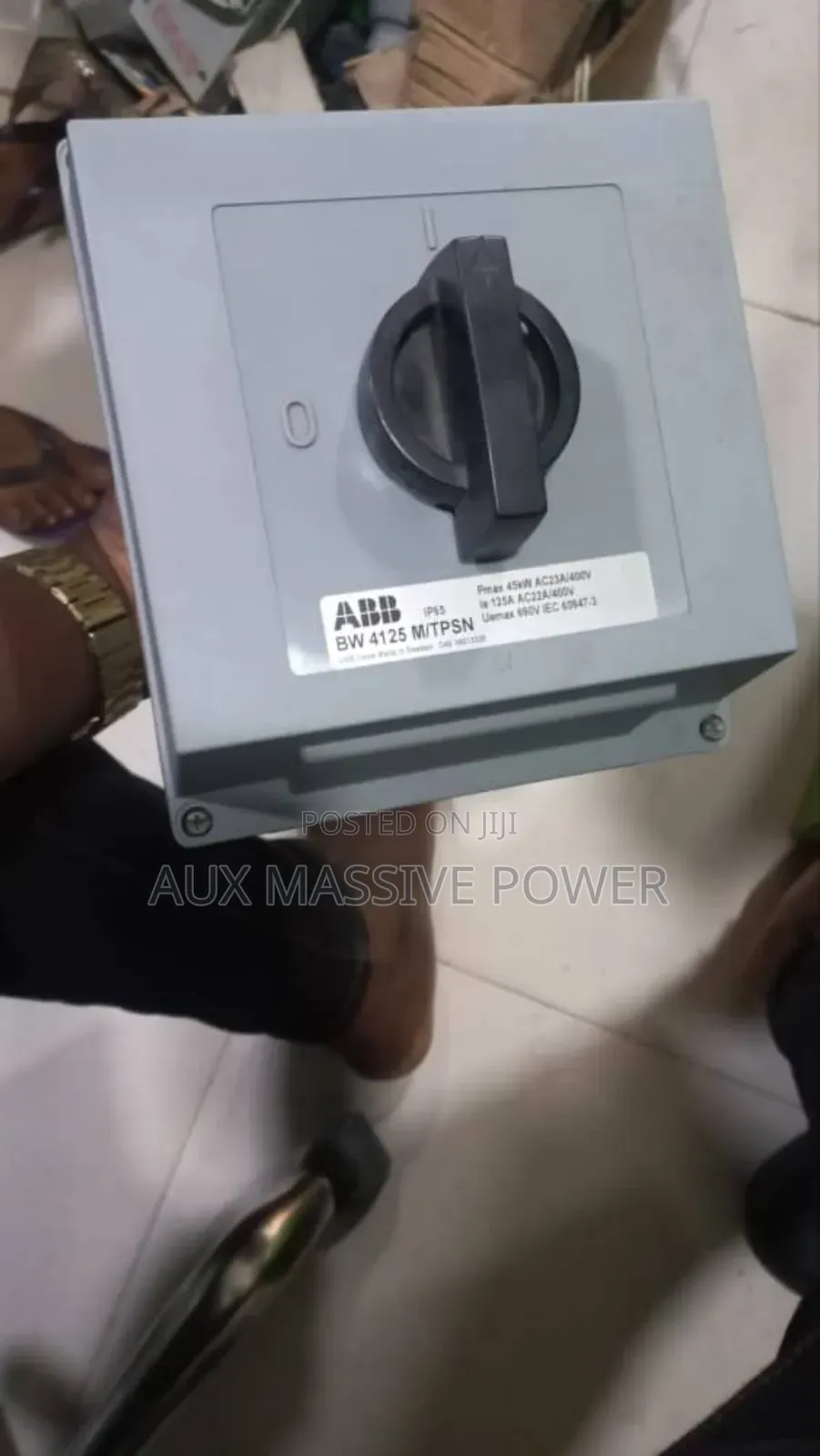 125A 3P Isolator Switch Abb