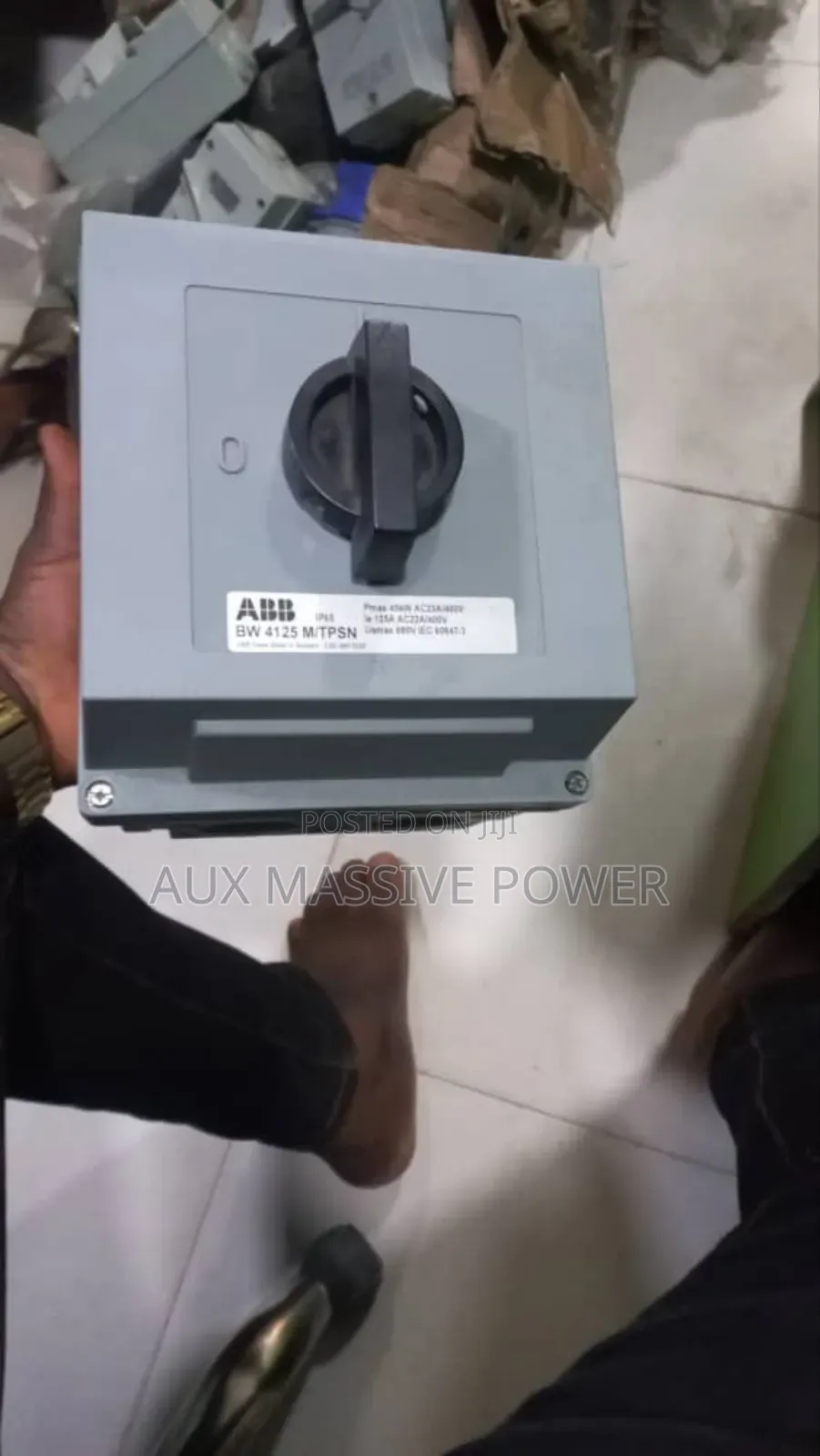125A 3P Isolator Switch Abb