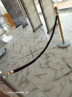VIP Stanchion Velvet Rope For Hotel Wedding Party With Hooks