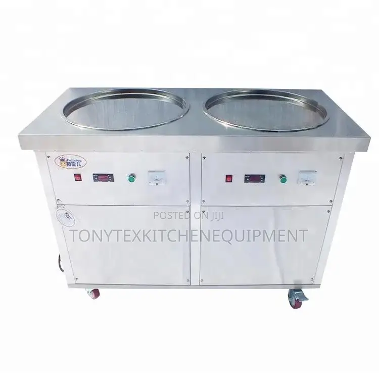 Fried Ice Cream Roll Machine