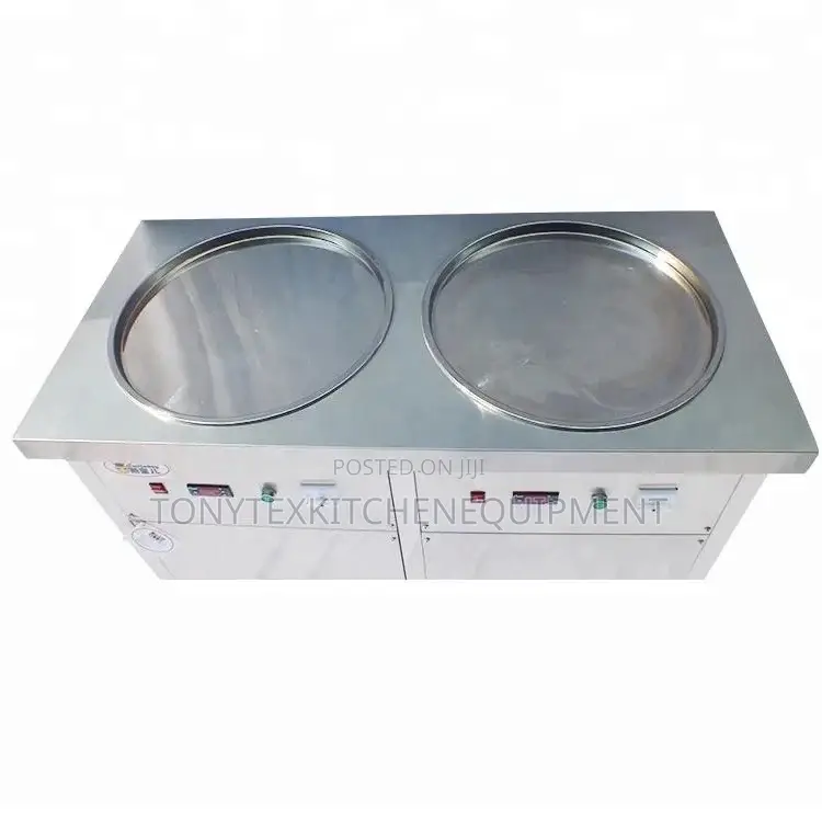 Fried Ice Cream Roll Machine