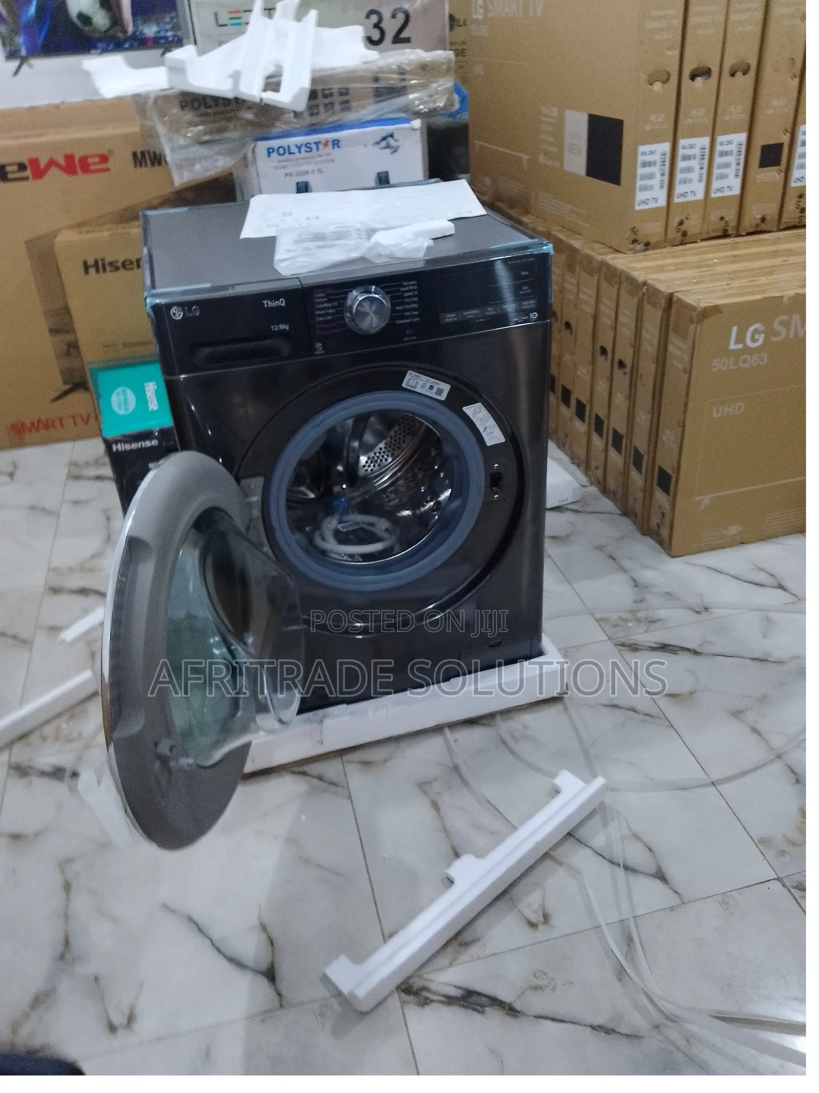 New LG 12kg Front Loader Washing Machine