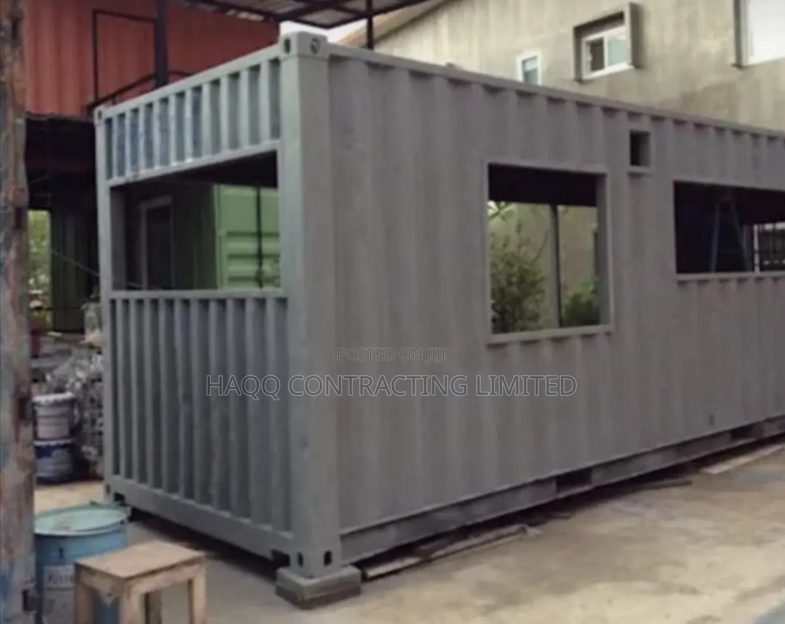 Portable Container Cabin Construction