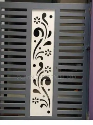 CNC Laser Cutting for Entrance Door