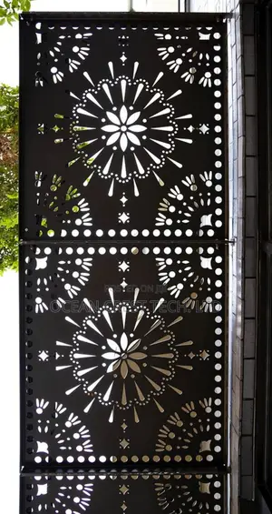 CNC Laser Cut Entrance Door Designs