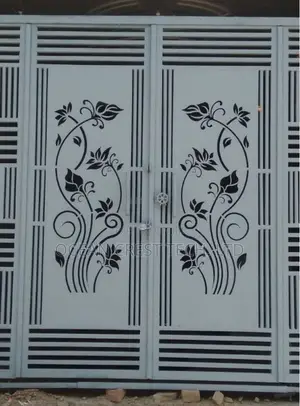 CNC Laser Cutting Design for Entrance Door