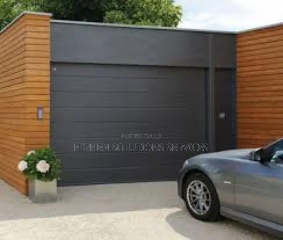 Remote Control Overhead Sectional Garage Door