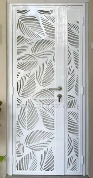 CNC Laser Cutting Entrance Door Designs