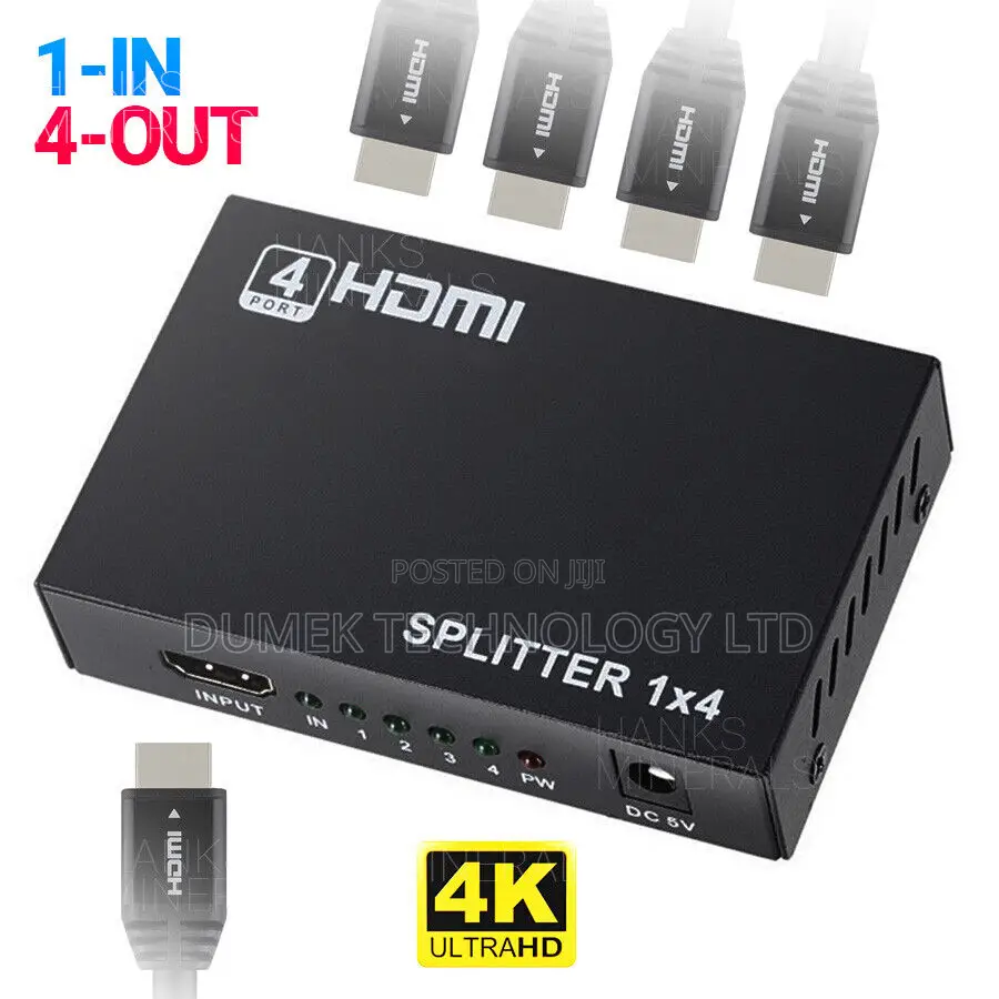 Hdmi 4-Port Splitter With Power Control