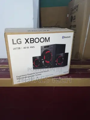 LG Xboom – LK72B – 40W Audio Speaker, USB, SD Card 