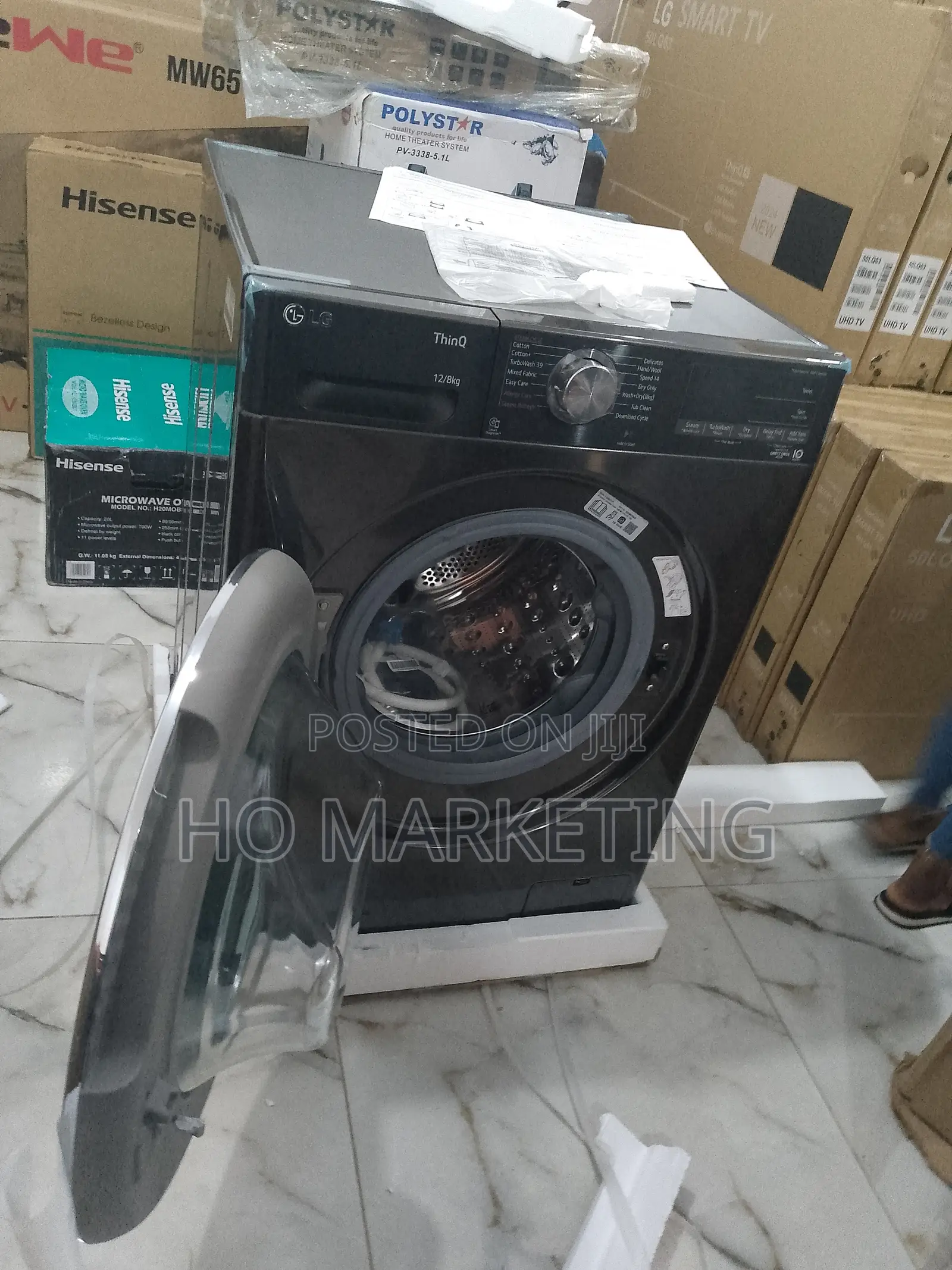 LG Automatic 12kg Washer ~4v9bcp2ee