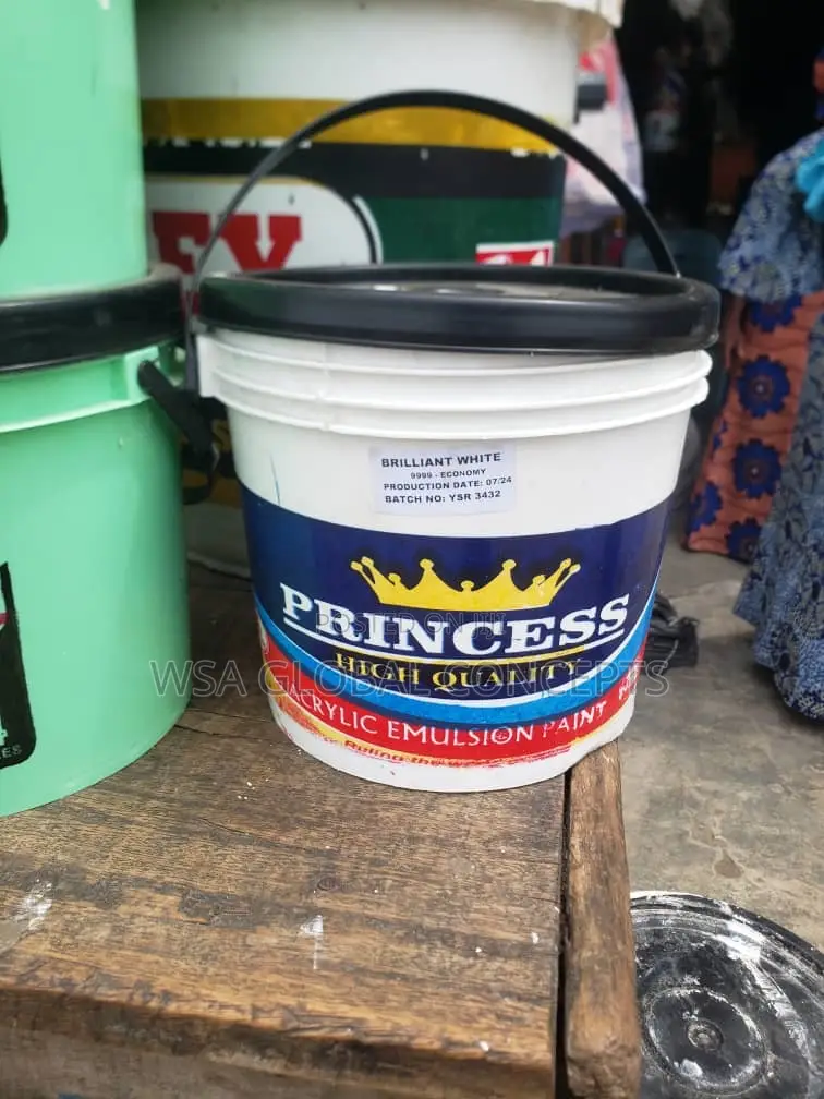 Princess 4liters High Quality Emulsion Paint