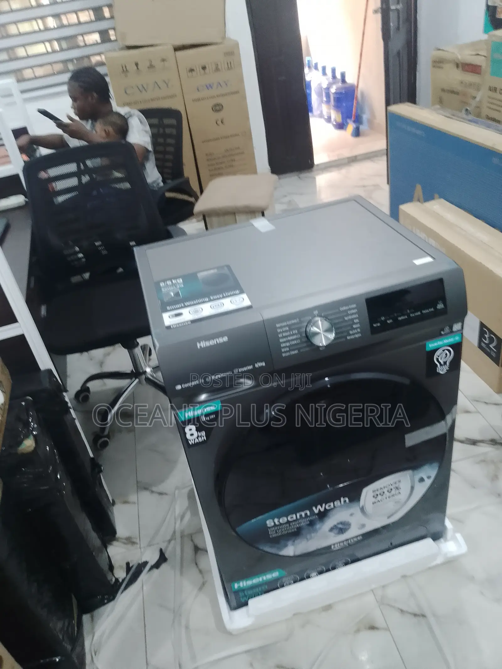 Authentic 8kg Hisense Front Loader Washing Machine